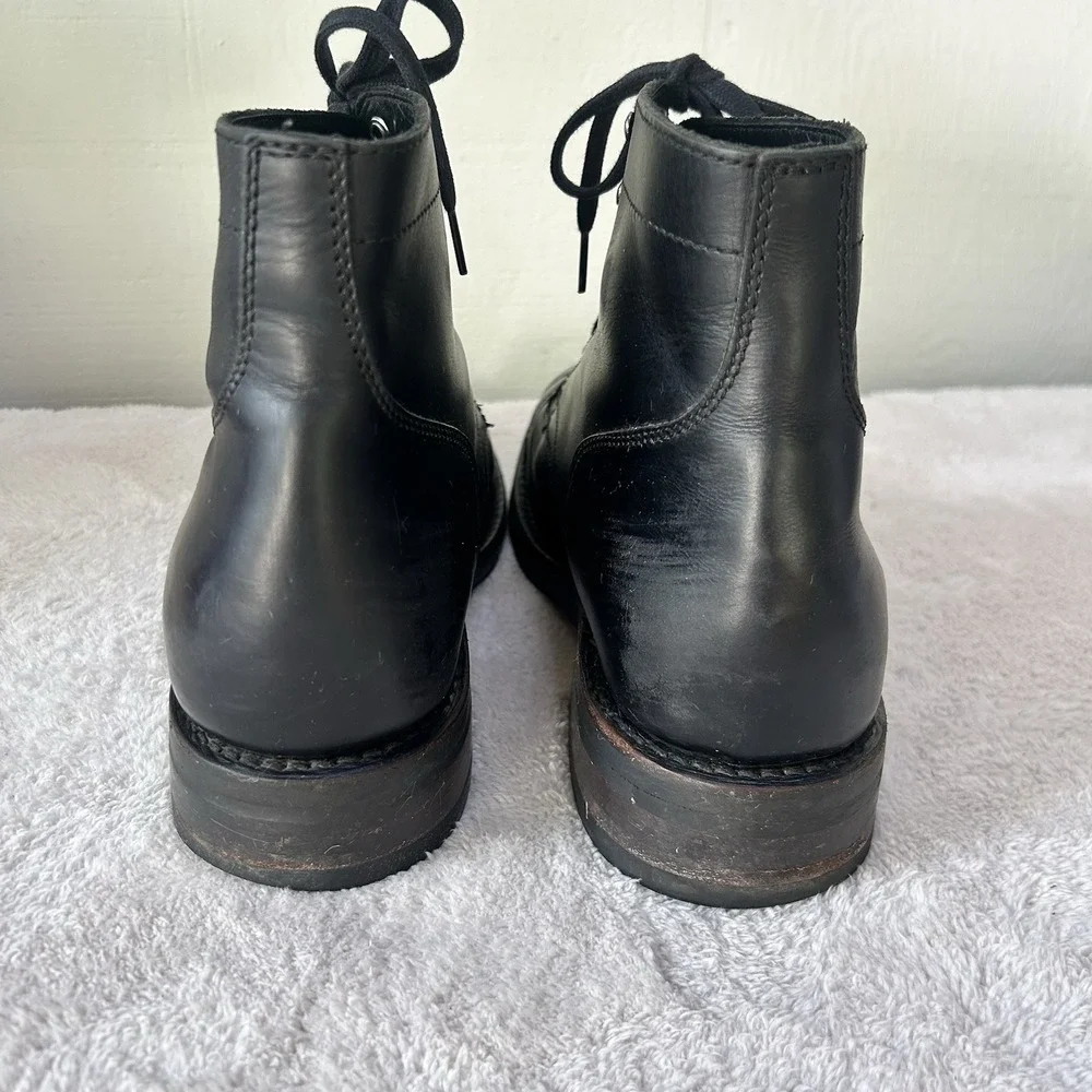 Thursday Boot Co Everyday Captain Boots Men 11 WIDE Black Chukka Dress Combat